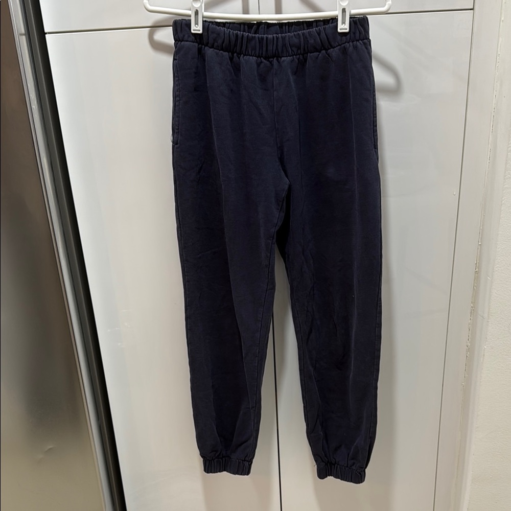 Brandy Melville dark blue Sweatpants Elastic Waist